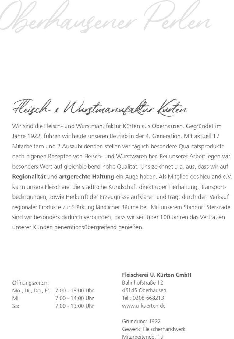 Fleischerei Kürten