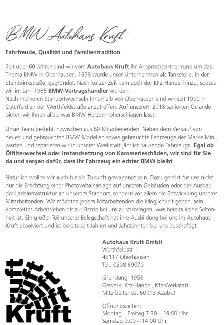 BMW Kruft